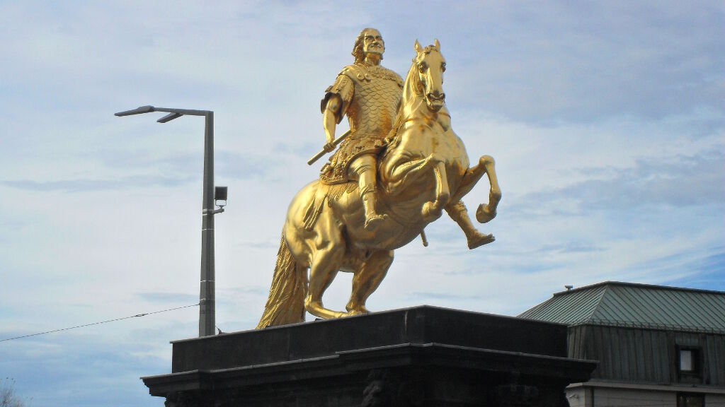 Goldener Reiter in Dresden